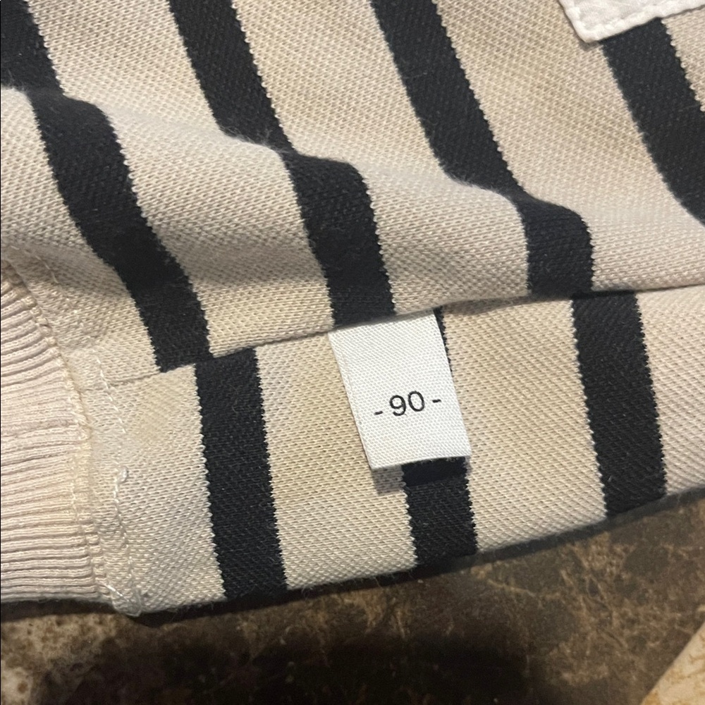 Nautical Striped Kids Sweater with Pocket - Picture 4 of 4